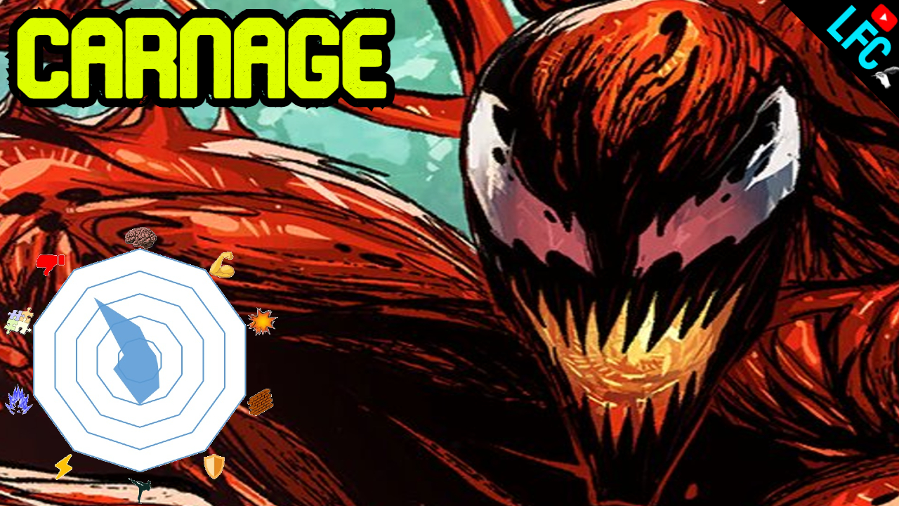 Carnage (Maximum Carnage) – Estadísticas de Poder [📀]