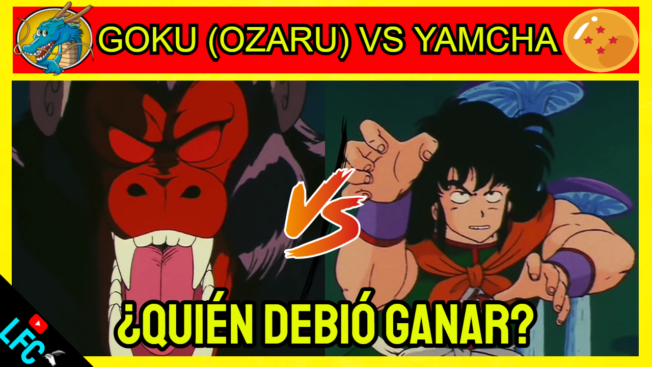 Goku (Ozaru) vs Yamcha – Análisis [📀]