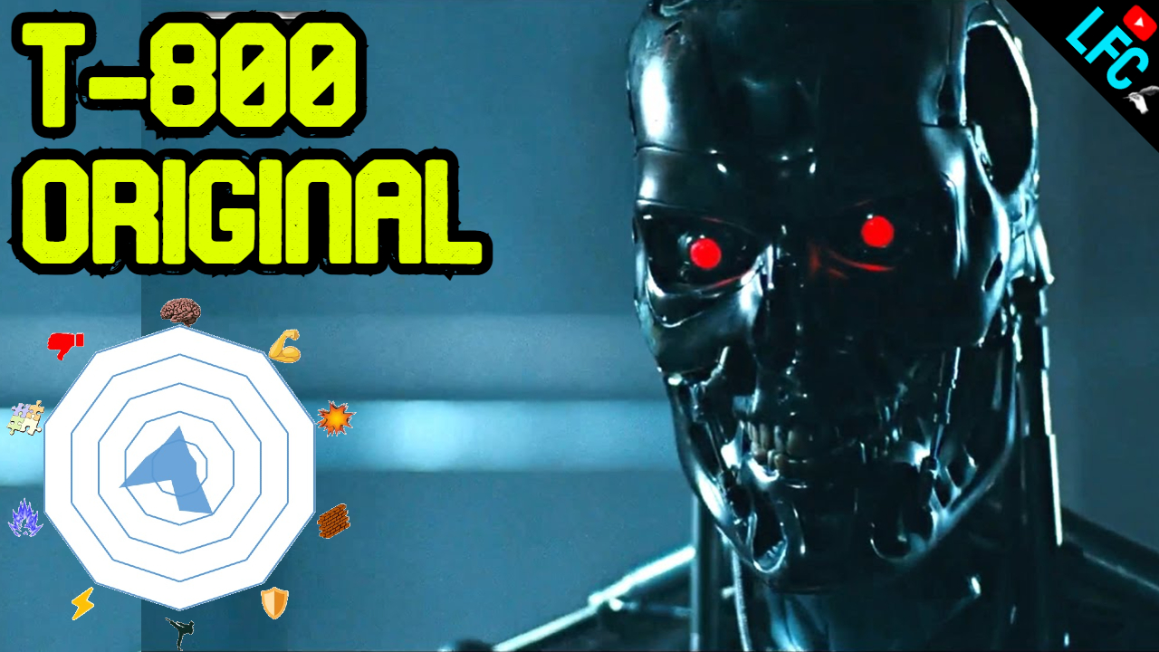 T-800 Original (Terminator 1) – Estadísticas de Poder [📀]